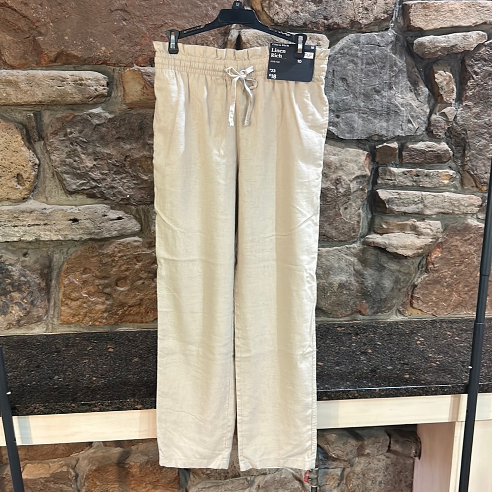 F&F Linen Rich Trousers!